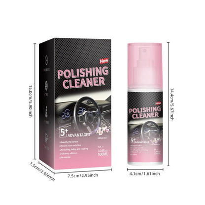 🚗BUY 2 GET 1 FREE !🔥Car Interior Polish Cleaner – Deep Cleaning, Restores Shine & Non-Toxic Formula ✨ Delivered within five working days