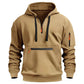 Men's Warm Utility Quarter-Zip Hoodie -👏Comfort, style, and practicality are combined in one versatile piece!