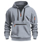 Men's Warm Utility Quarter-Zip Hoodie -👏Comfort, style, and practicality are combined in one versatile piece!