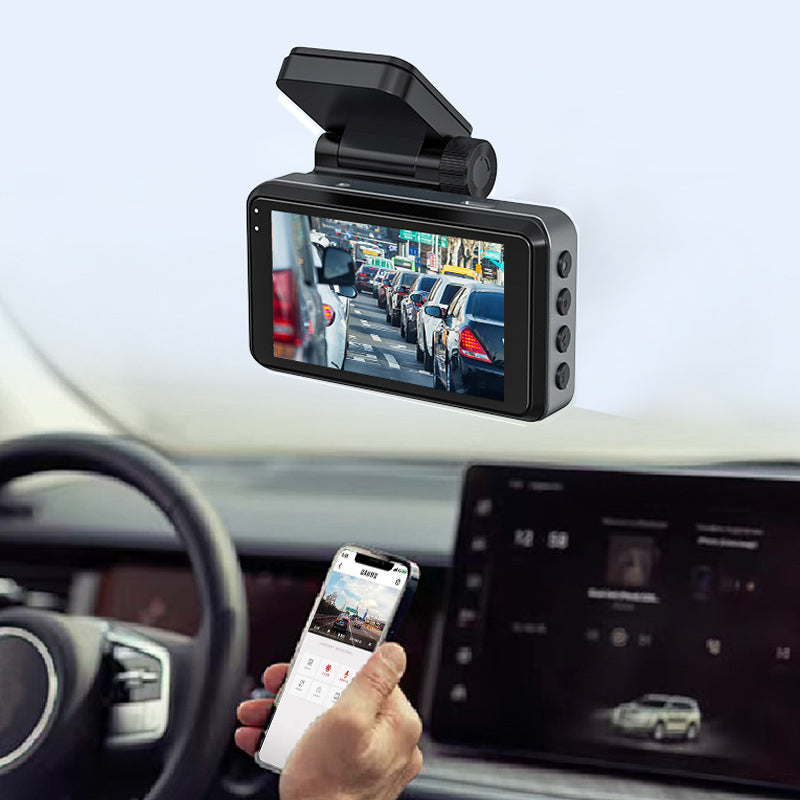 4K Ultra HD Dashcam with Night Vision & Wi-Fi