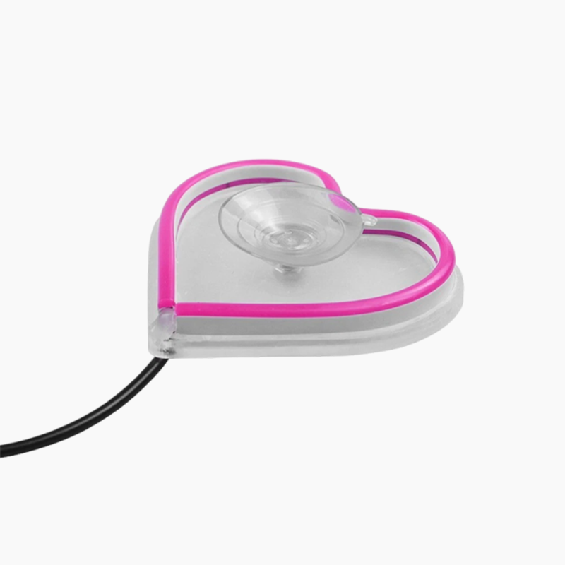 Wireless heart-shaped atmosphere light for the car