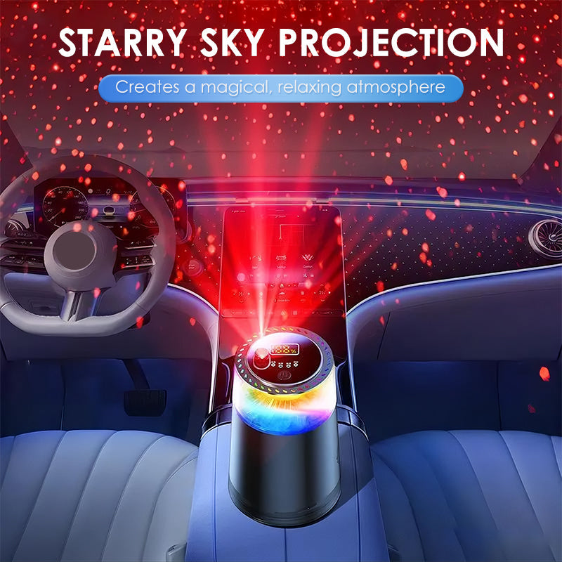 Smart Car Aroma Diffuser with Ambient Light