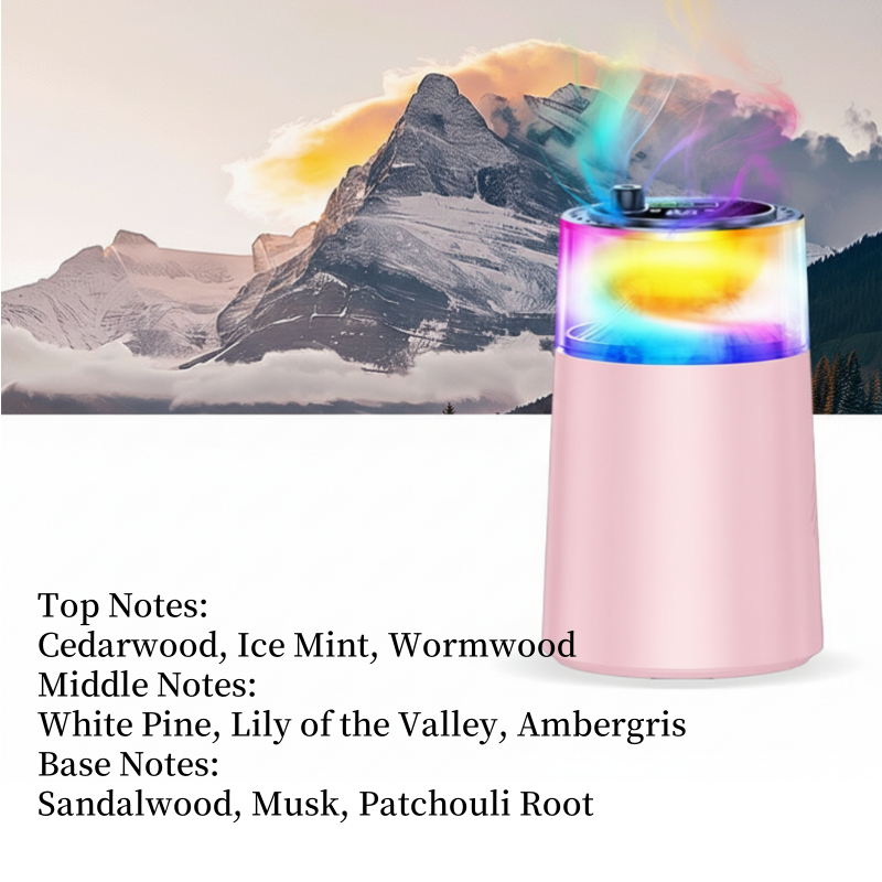 Smart Car Aroma Diffuser with Ambient Light