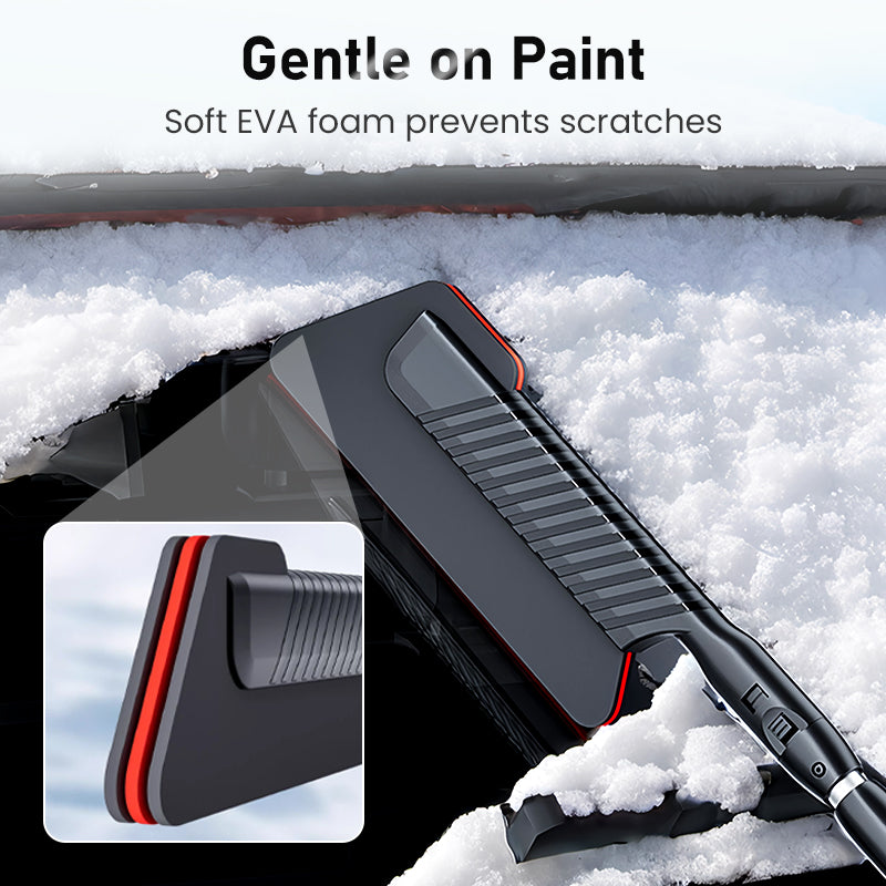 Detachable Telescopic Car Snow & Ice Scraper