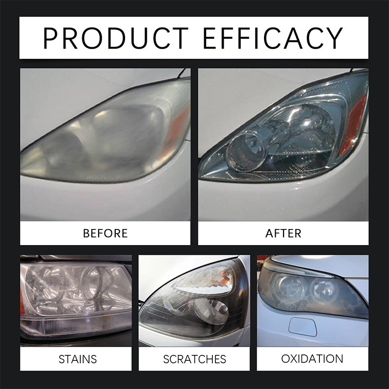🏆 Last Day Special Price £10.99 ! Buy 2 Get 1 Free🚘 Automotive Headlamp Restoration Fluid, blurring enhanced crystalline coating refurbisher