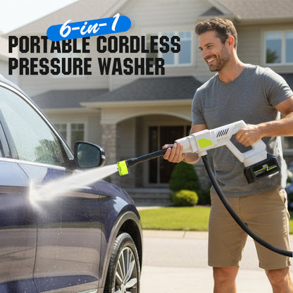 Portable Cordless Pressure Washer
