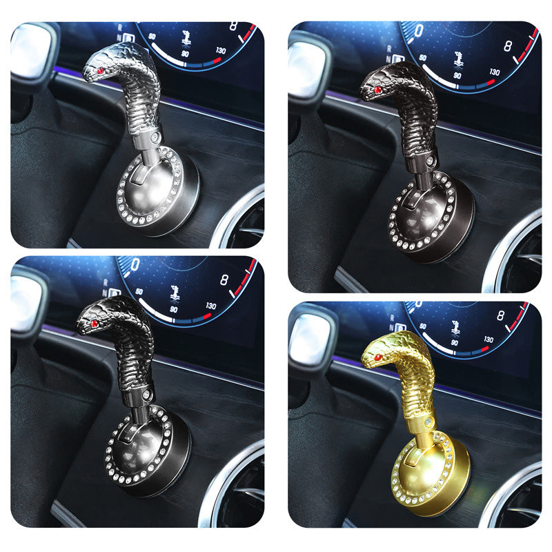 🚗🐍Snake-Shaped Engine Start Lever Cover