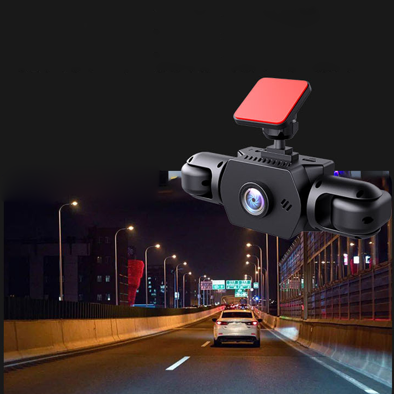 4-Lens 360° View Car Dash Cam