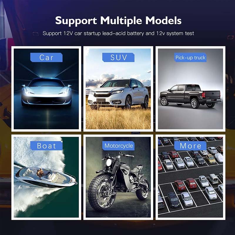 12V Digital Charging System Analyzer for Car