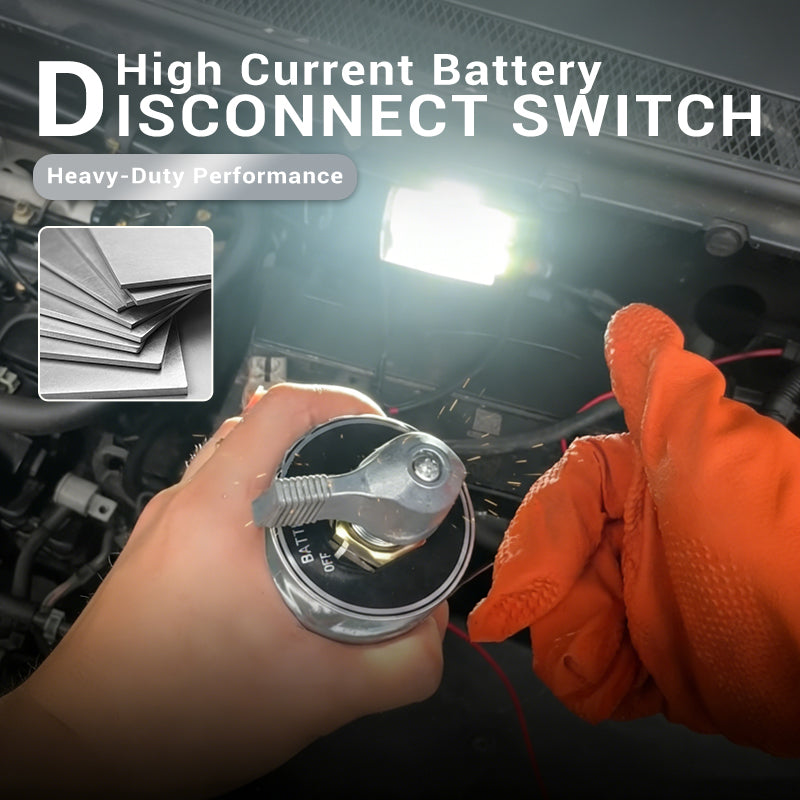 High Current Battery Disconnect Switch