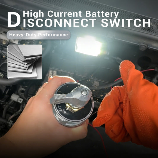 High Current Battery Disconnect Switch