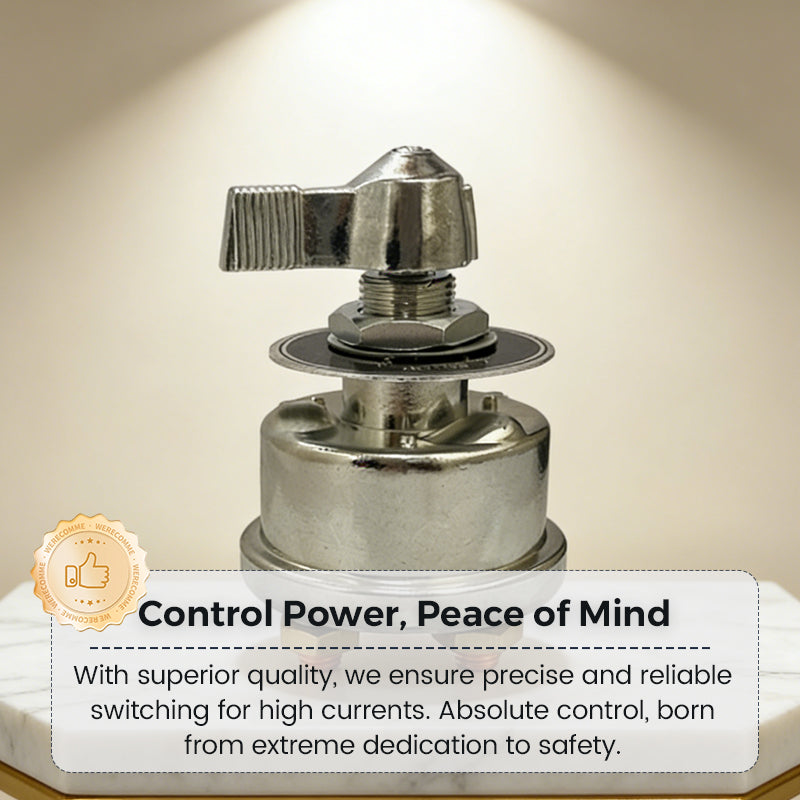 High Current Battery Disconnect Switch