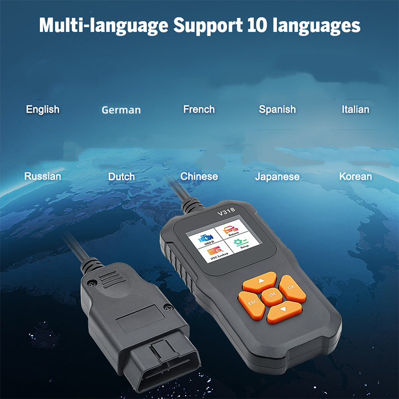 Professional OBD2 Scanner Code Reader for Car