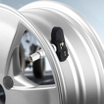 🚗Solar Real-Time Four-Wheel Display Tire Pressure Monitor