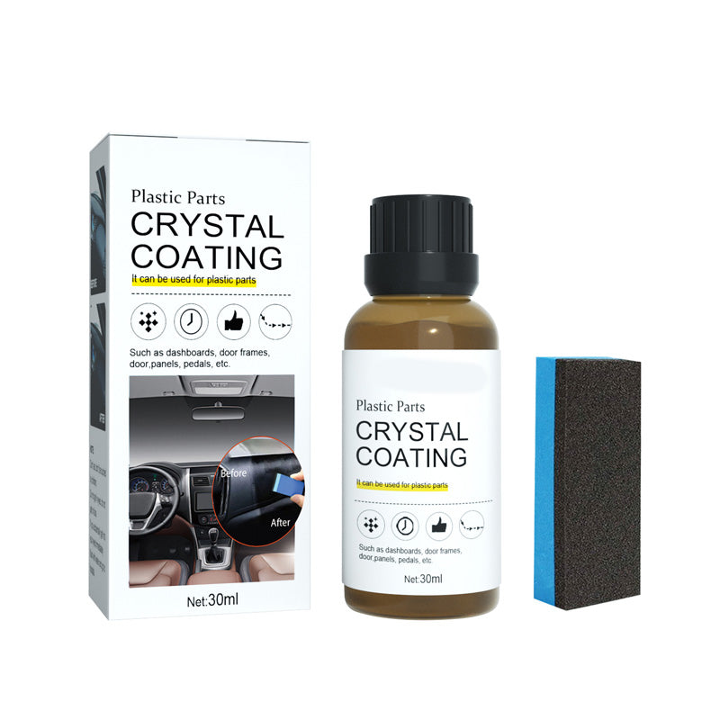 Plastics Parts Crystal Coating With Sponge