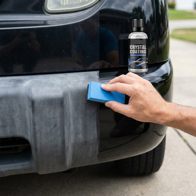 Plastics Parts Crystal Coating With Sponge