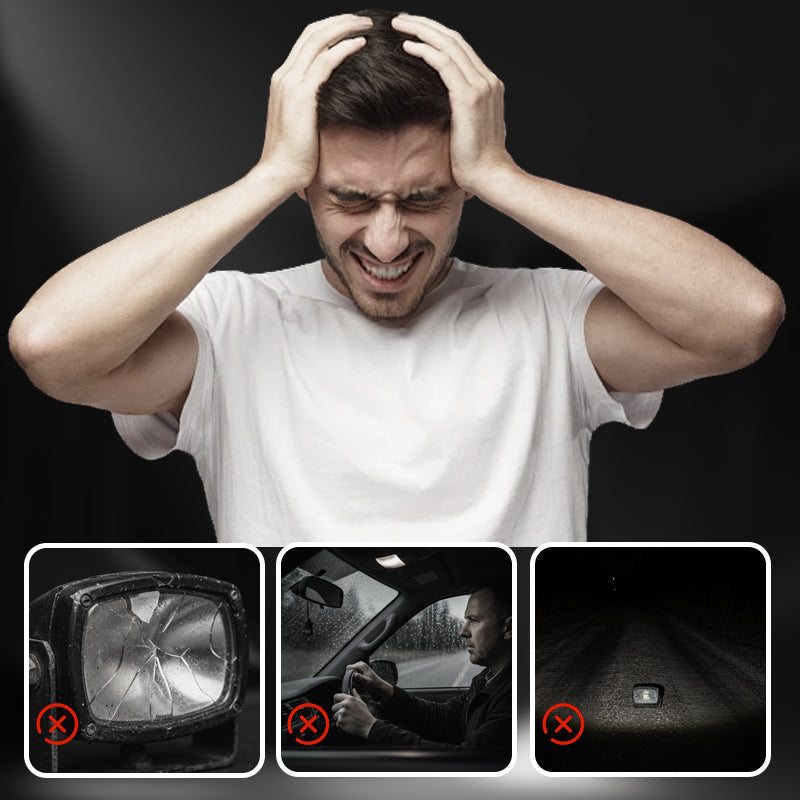 3-Inch 60W Dual-Color LED Spotlight Pods