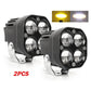 3-Inch 60W Dual-Color LED Spotlight Pods