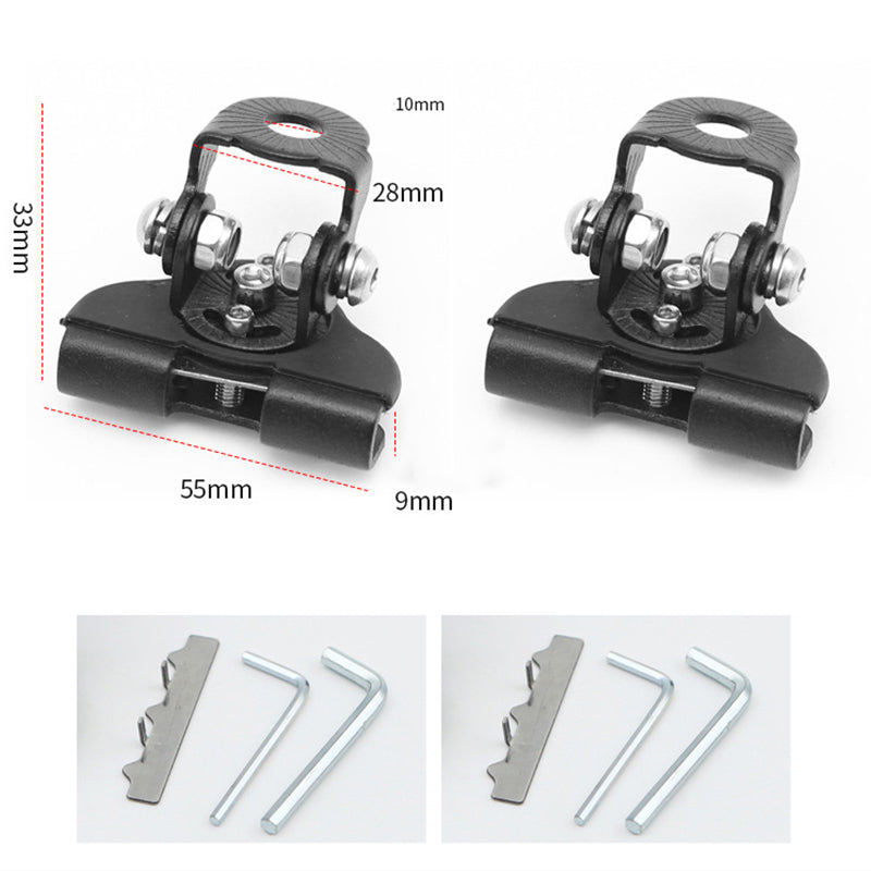 2PCS Universal LED Light Bar Mounting Brackets
