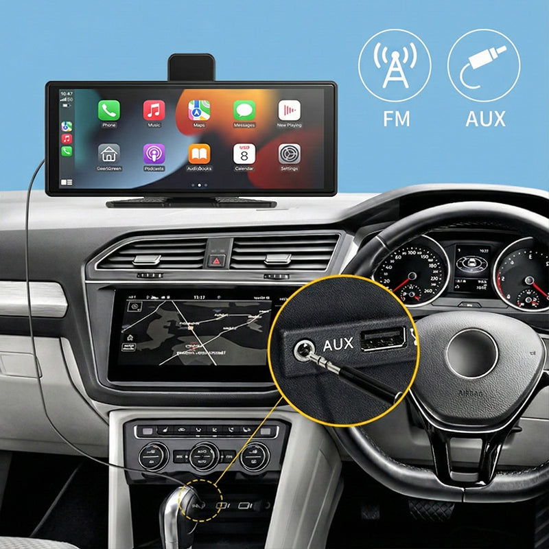 Portable Wireless Carplay Screen for Car