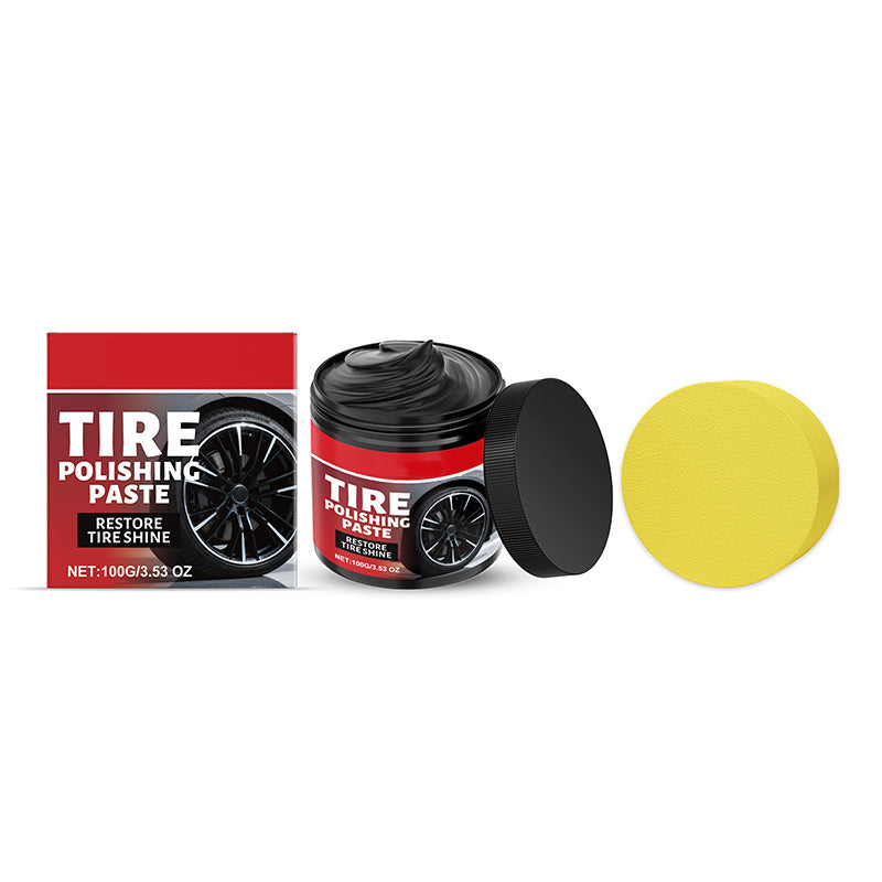 Wheel Shine Balm with Sponge Applicator