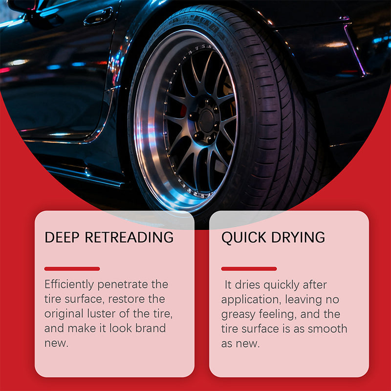 Wheel Shine Balm with Sponge Applicator