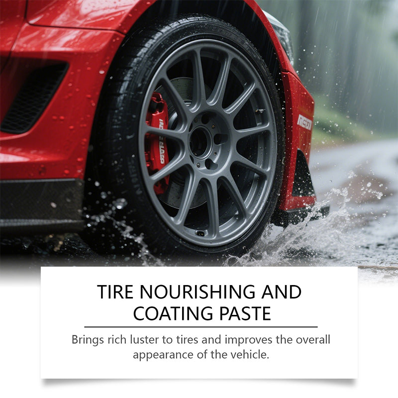 Wheel Shine Balm with Sponge Applicator