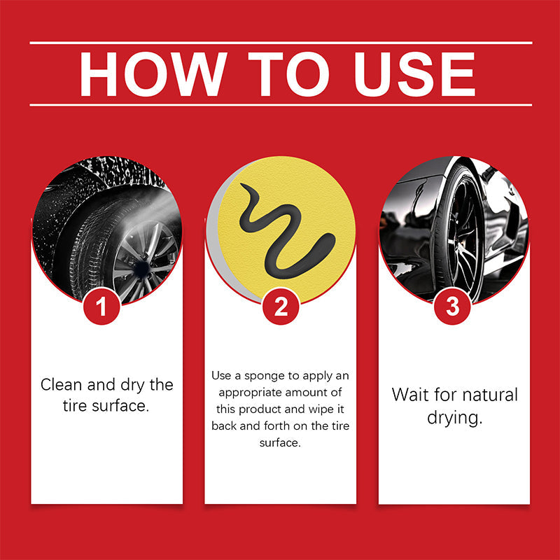 Wheel Shine Balm with Sponge Applicator