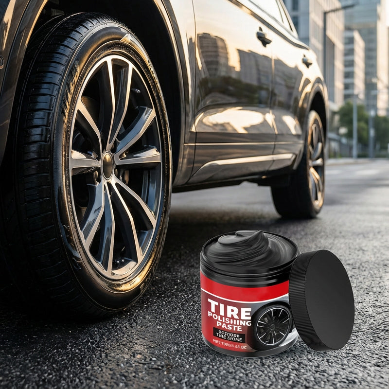 Wheel Shine Balm with Sponge Applicator