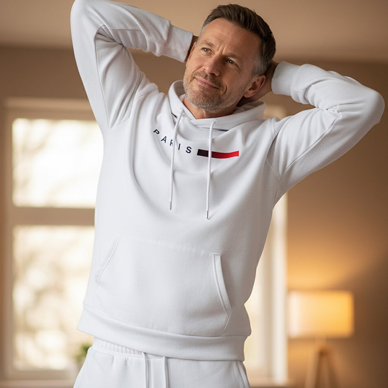 Men's Hooded Tracksuit Set