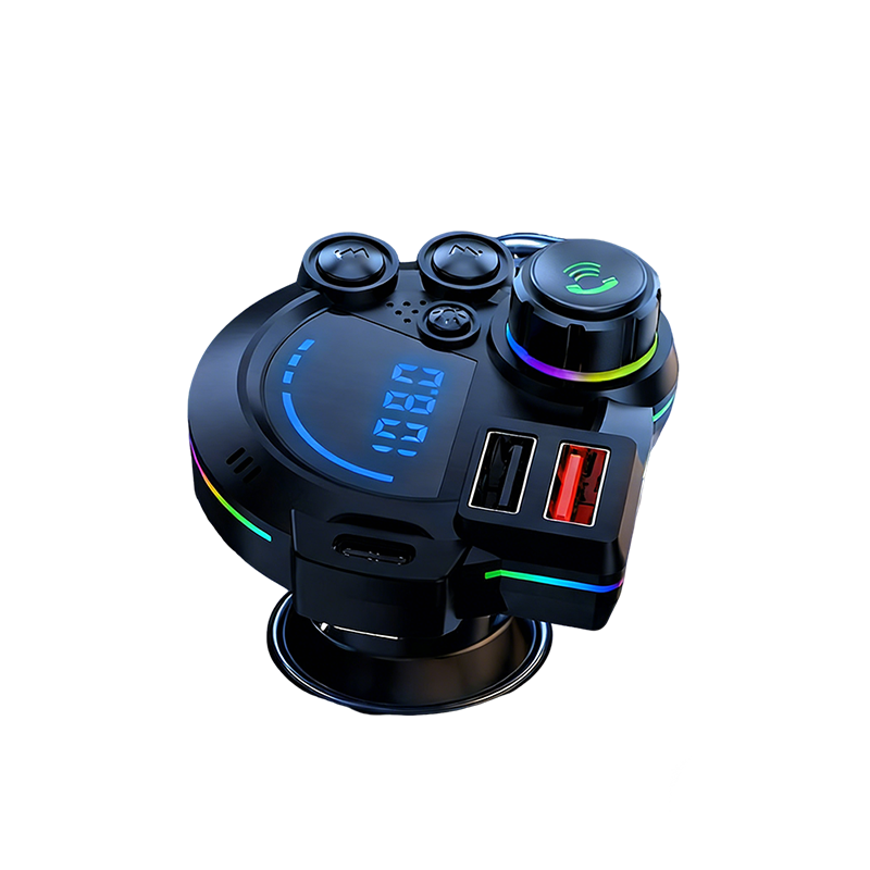 Universal Dual-Port Car FM Bluetooth Transmitter