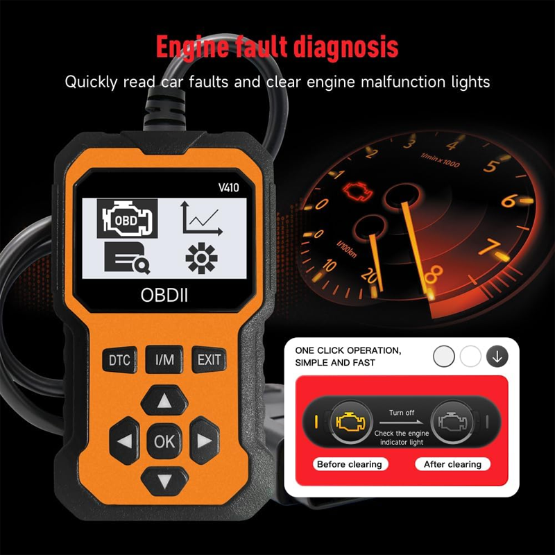 🔌 50% OFF! Professional OBD2 Scanner – Plug & play, reads & clears codes, live data. Perfect for beginners & pros! 🚗