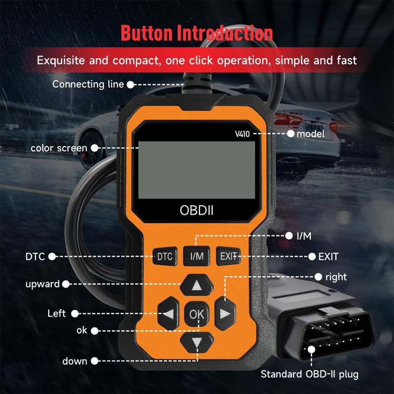 Universal OBD2 Scanner & Car Code Reader