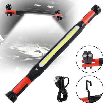 📢📢49% OFF !! ⏰3000LM LED Work Light – Magnetic + hook, 5200mAh battery, 360° rotation. Type‑C fast charge. Bright as day anywhere! 🔋✨
