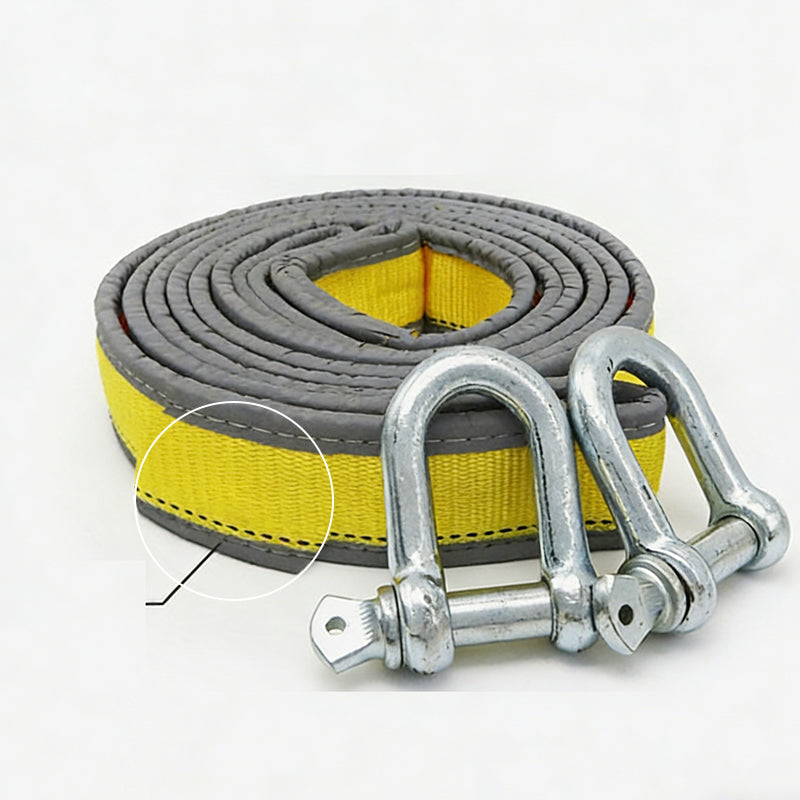 8-Ton Tow Rope with U-Shackle Hooks