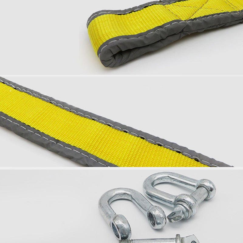 8-Ton Tow Rope with U-Shackle Hooks