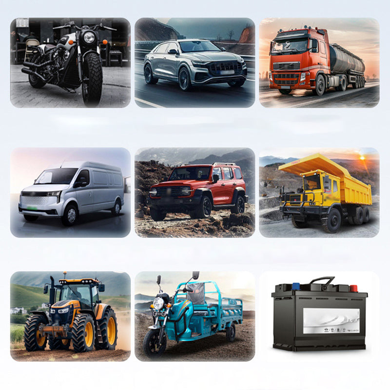 12V/24V Smart Car Battery Charger with Pulse Repair