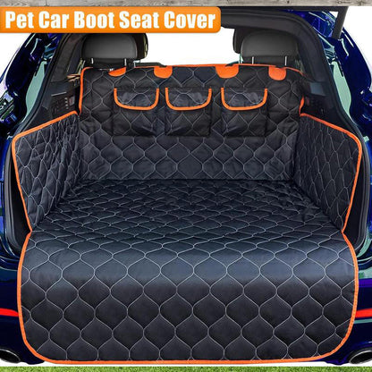 💎 50% OFF! 💎 Universal Fit Pet Car Seat Cover – Waterproof, 4-Layer Scratch-Resistant & Non-Slip for Dogs & Cats 🐾🚗