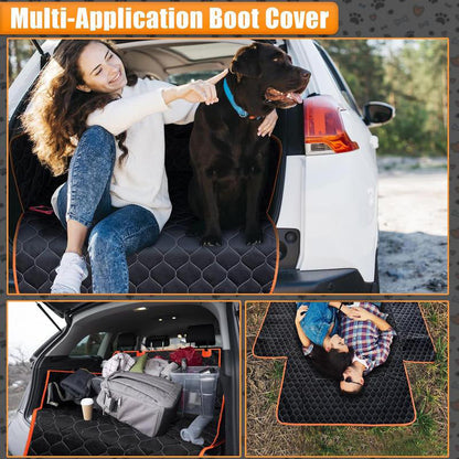 💎 50% OFF! 💎 Universal Fit Pet Car Seat Cover – Waterproof, 4-Layer Scratch-Resistant & Non-Slip for Dogs & Cats 🐾🚗