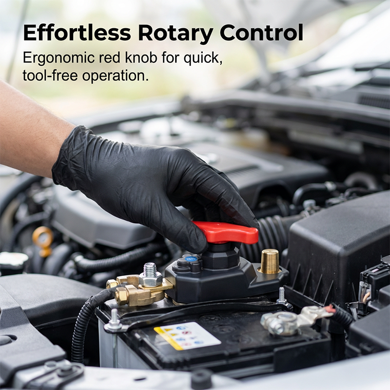 Universal Rotary Battery Disconnect Switch