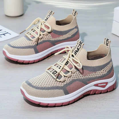 🎁2026 Nieuw binnen 50% KORTING💥🔥Relaxte hardloopschoenen met veters voor dames👟