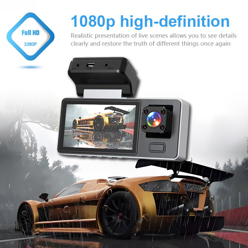 🔥Limited-time offer-Multi-Lens HD Car Dash Cam with Night Vision