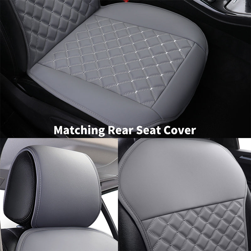 🔥2026 New Arrival🔥Sleek PU Leather Car Seat Cushion – All-Season Protection & Stylish Upgrade