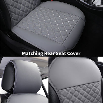 🔥2026 New Arrival🔥Sleek PU Leather Car Seat Cushion – All-Season Protection & Stylish Upgrade