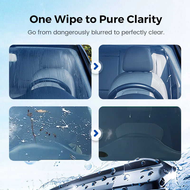 🔥 Auto Glass Side Window Oil Film Removal Cleaner