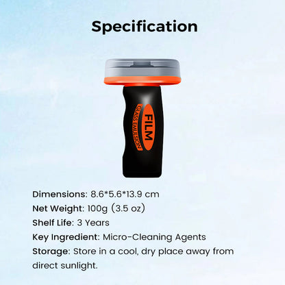 🔥 Auto Glass Side Window Oil Film Removal Cleaner