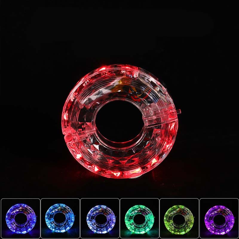LED Cycling Wheel Hub Light for Night Riding
