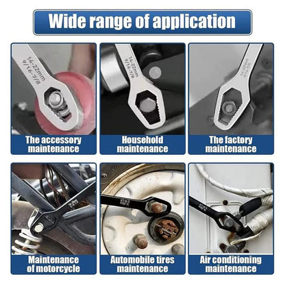 🔥2026 New Arrival🔥Multi-Function Self-Adjusting Dual Head Wrench