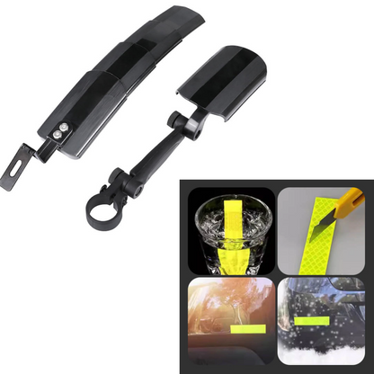 Retractable & Adjustable Bicycle Mudguard Set