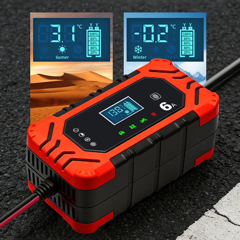 Intelligent Battery Charger for Car & Motorcycle